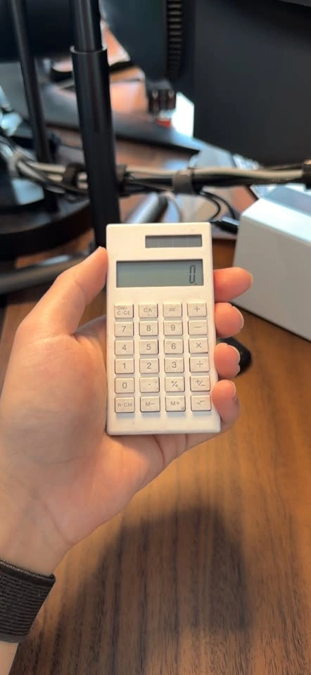 Muji Mini Solar Calculator - photo 2