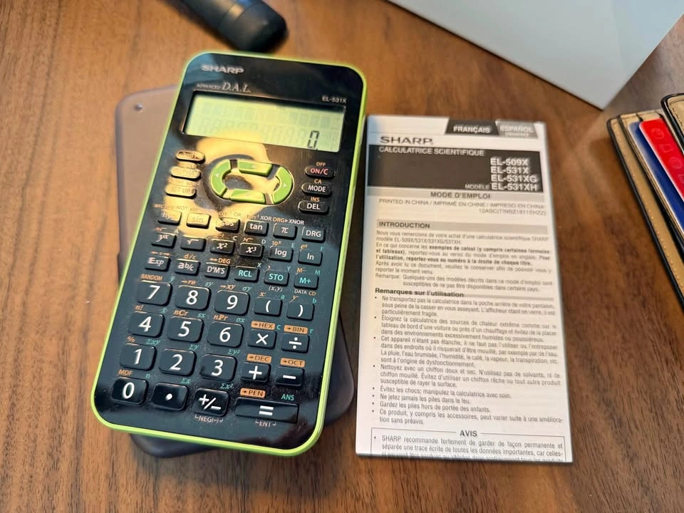 Sharp EL-531X Scientific Calculator
