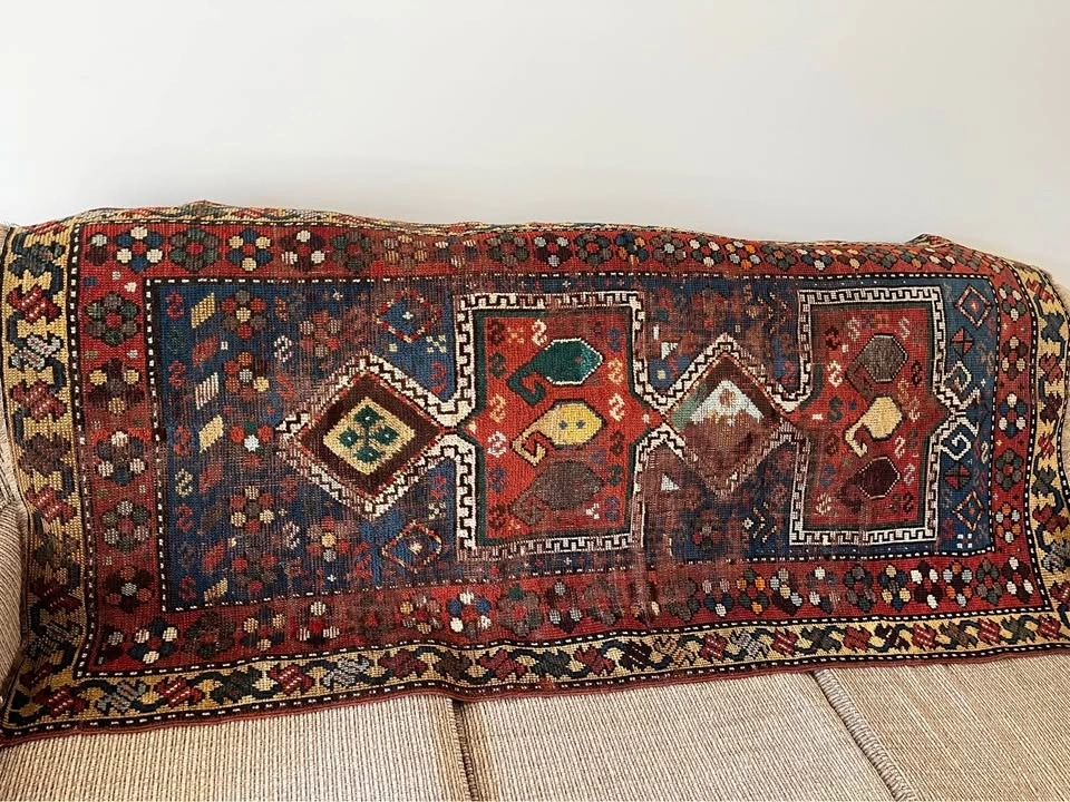 Antique Handwoven Persian Rug - photo 4