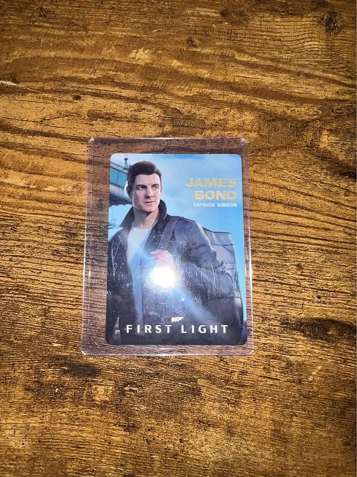 James Bond First Light Patrick Gibson Trading Card
