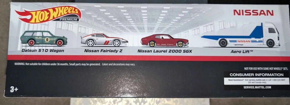Hot Wheels Premium Nissan Garage Set - photo 2