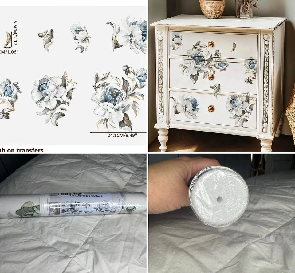 Furniture Rub On Transfers