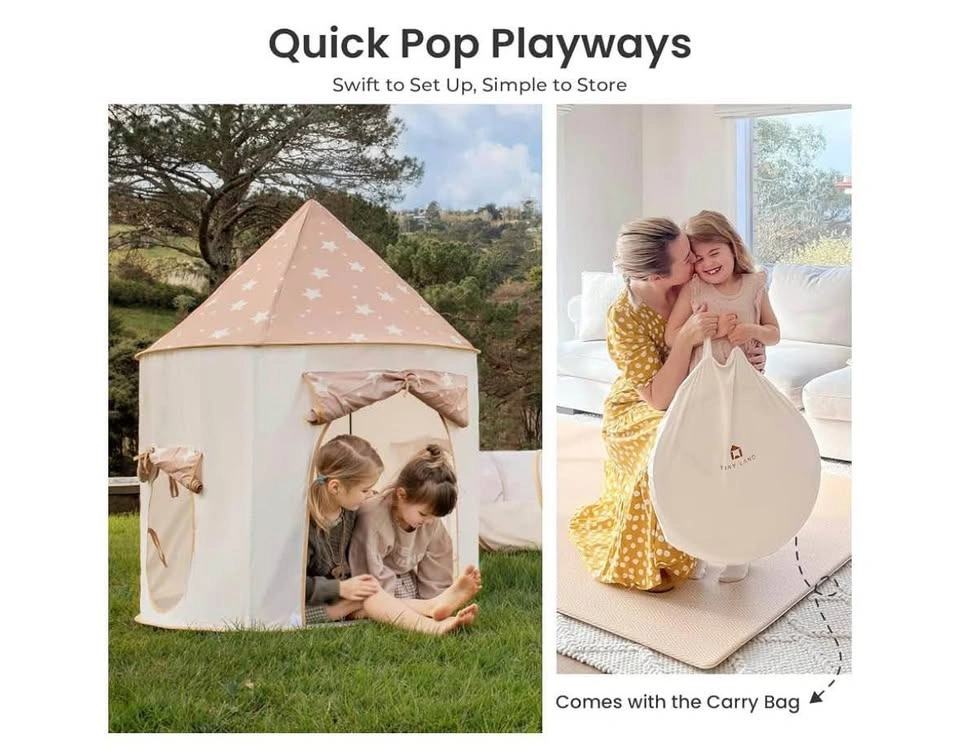 Tiny Land Kids Play Tent with Tunnel & Ball Pit - photo 5