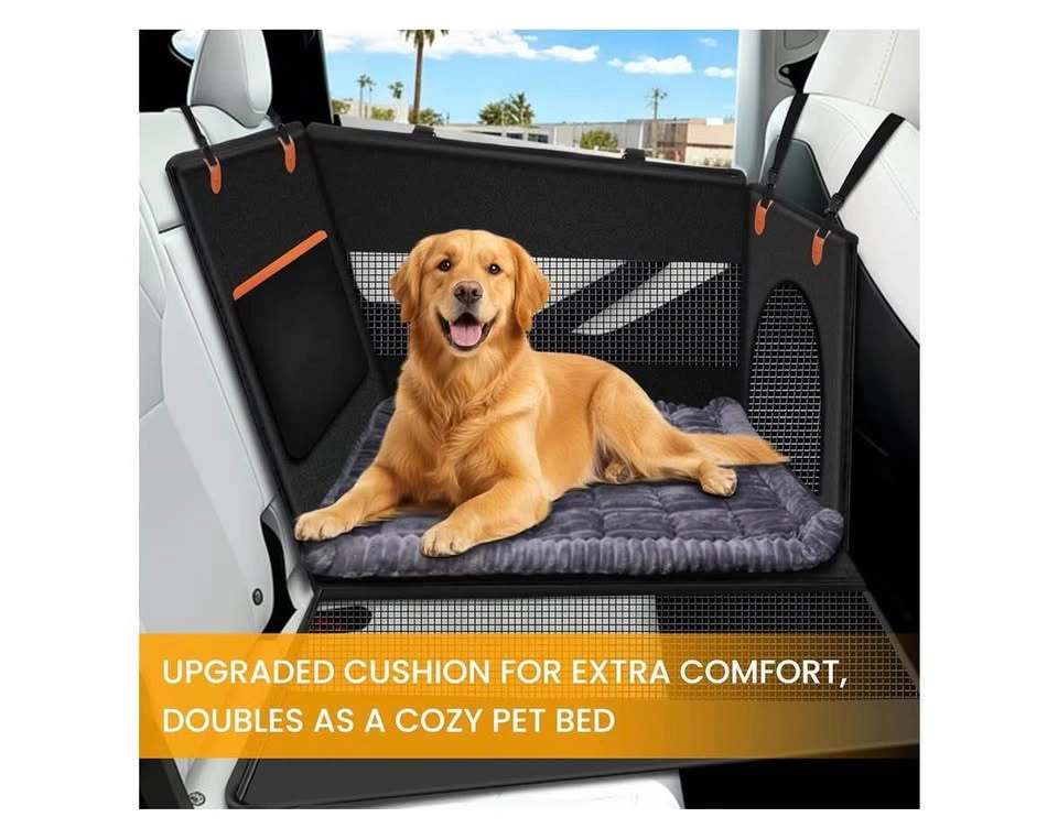 Dog Car Seat Cover & Back Seat Extender (Waterproof) - photo 3