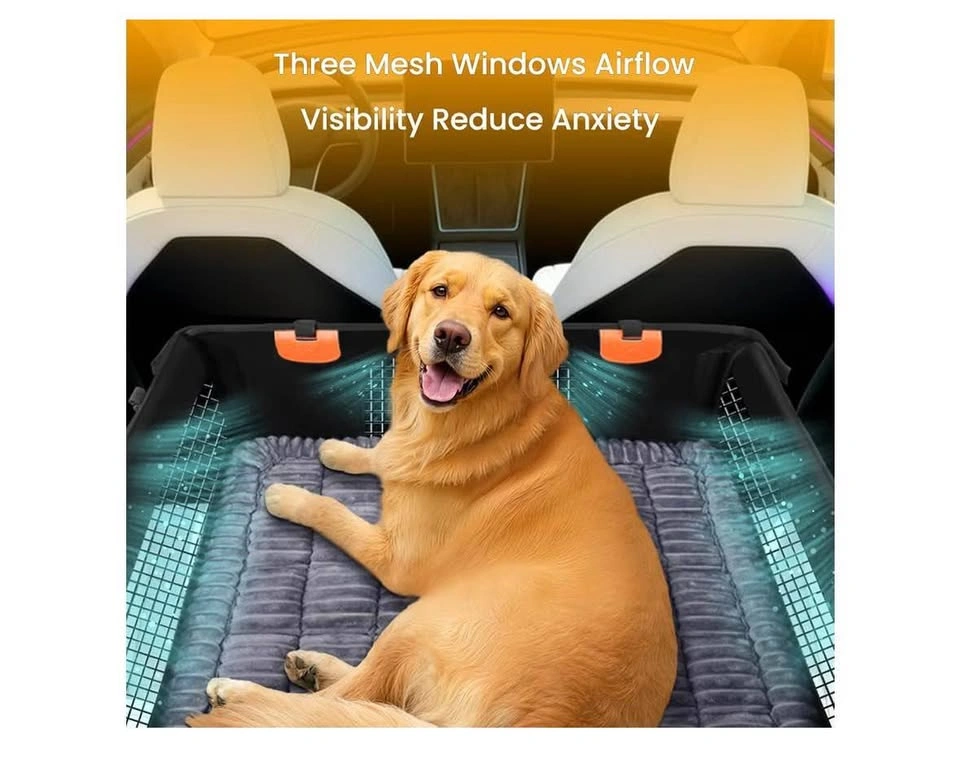 Dog Car Seat Cover & Back Seat Extender (Waterproof) - photo 5