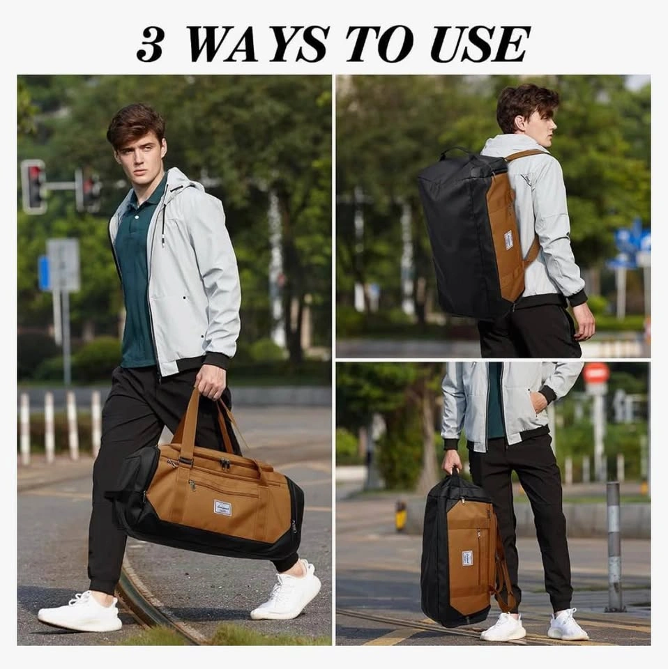 40L Travel Duffle Bag & Convertible Backpack - photo 3