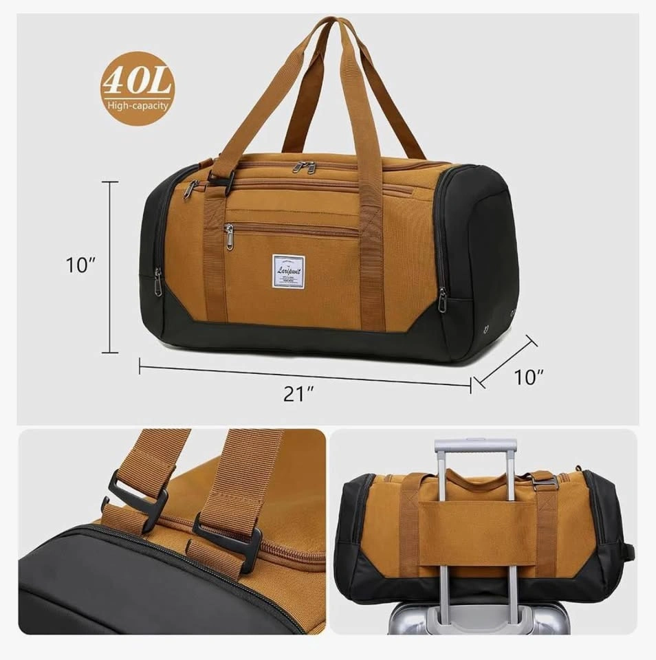 40L Travel Duffle Bag & Convertible Backpack - photo 5