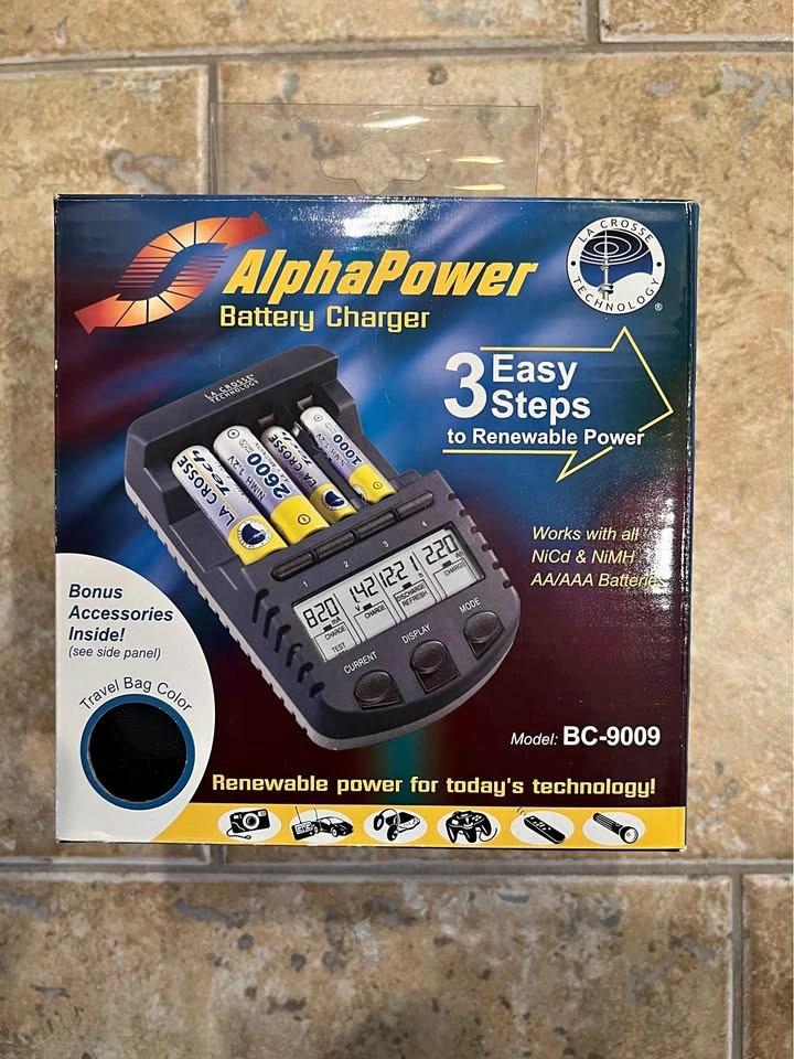 La Crosse Technology BC-9009 AlphaPower Battery Charger