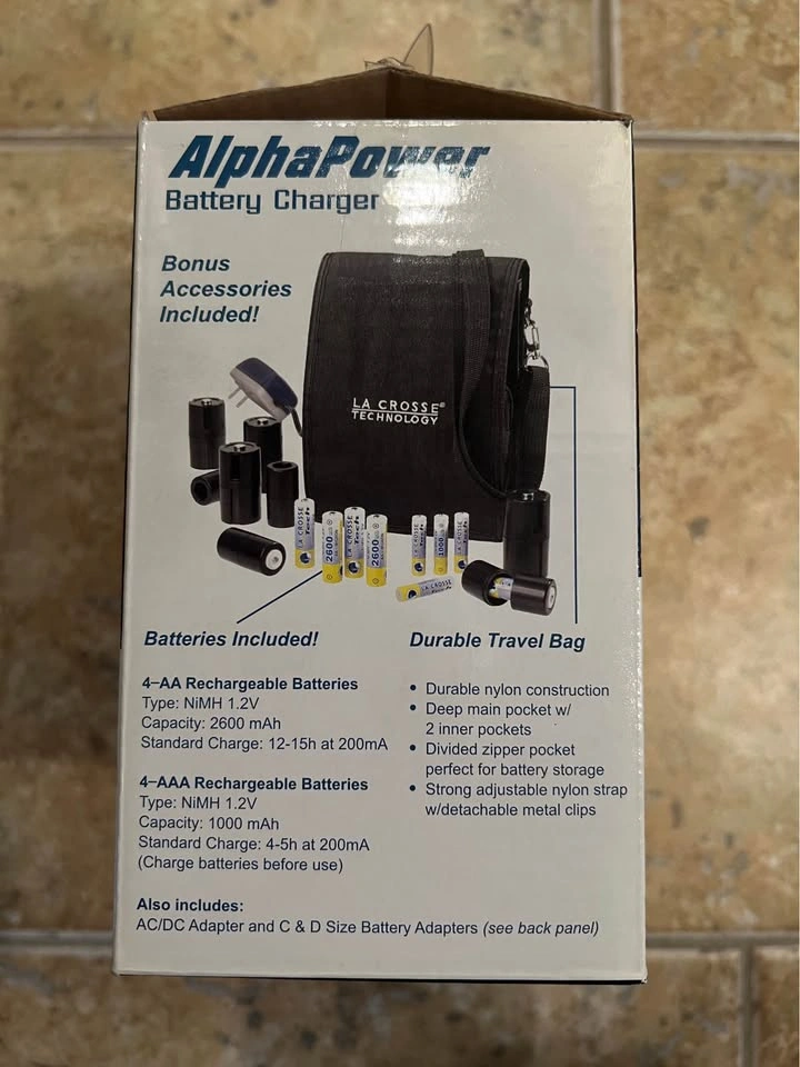 La Crosse Technology BC-9009 AlphaPower Battery Charger - photo 3