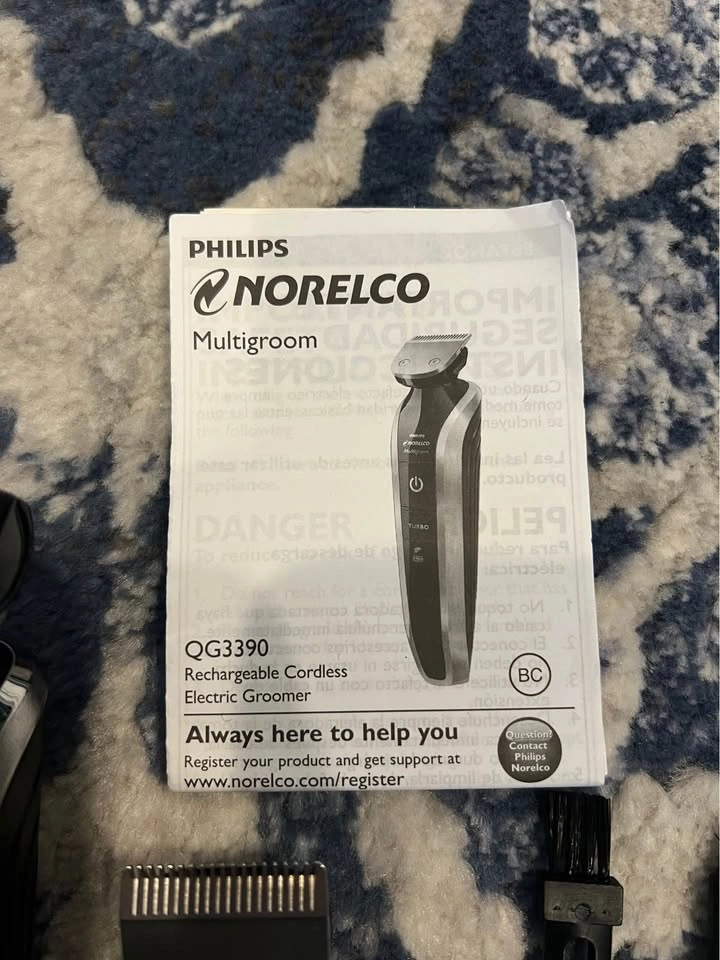 Philips Norelco Multigroom 7100 Grooming kit, Series 7000 - photo 4