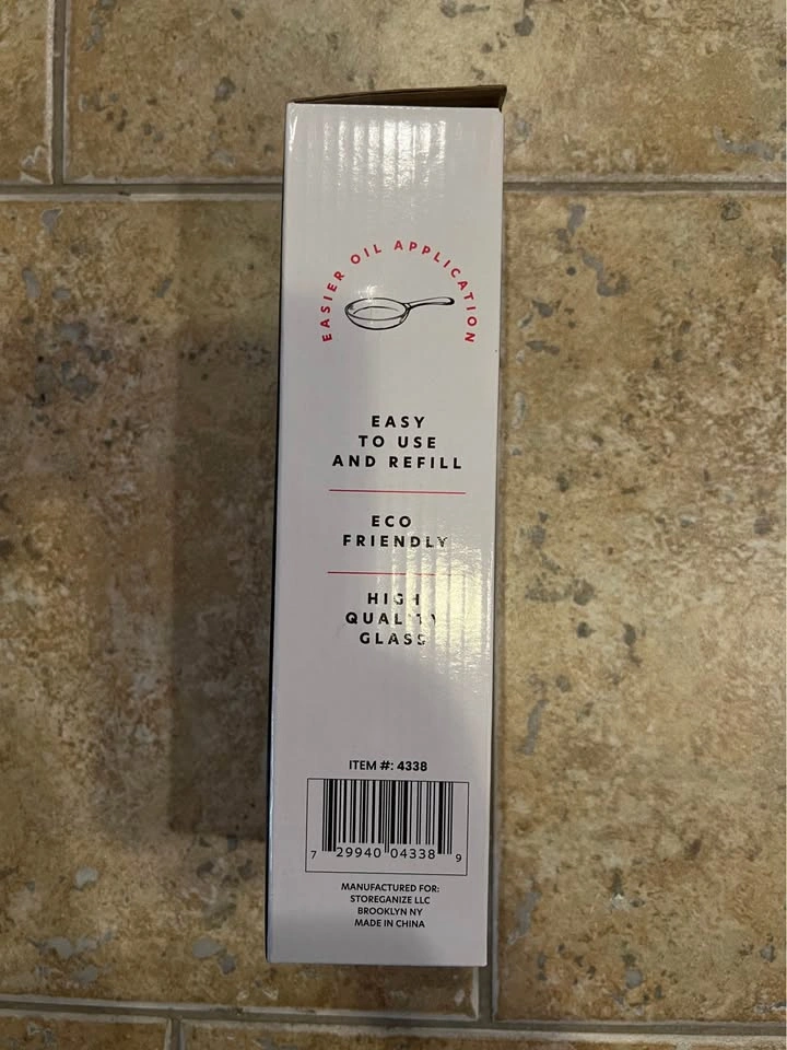 Quality Glass Olive Oil Sprayer White - photo 3