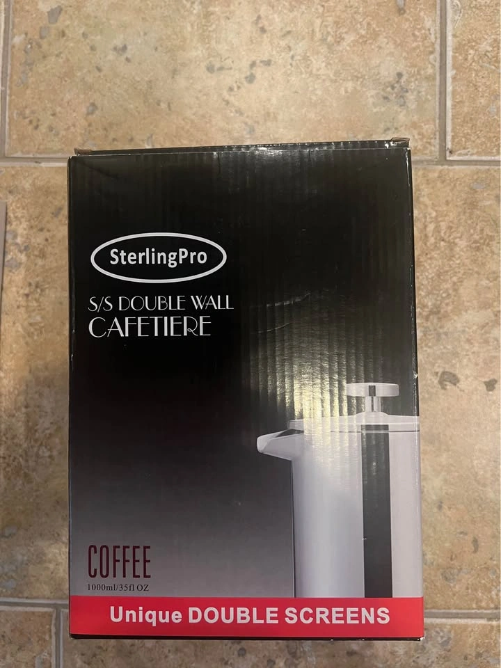 SterlingPro 34oz Insulated Stainless Steel French Press - photo 2