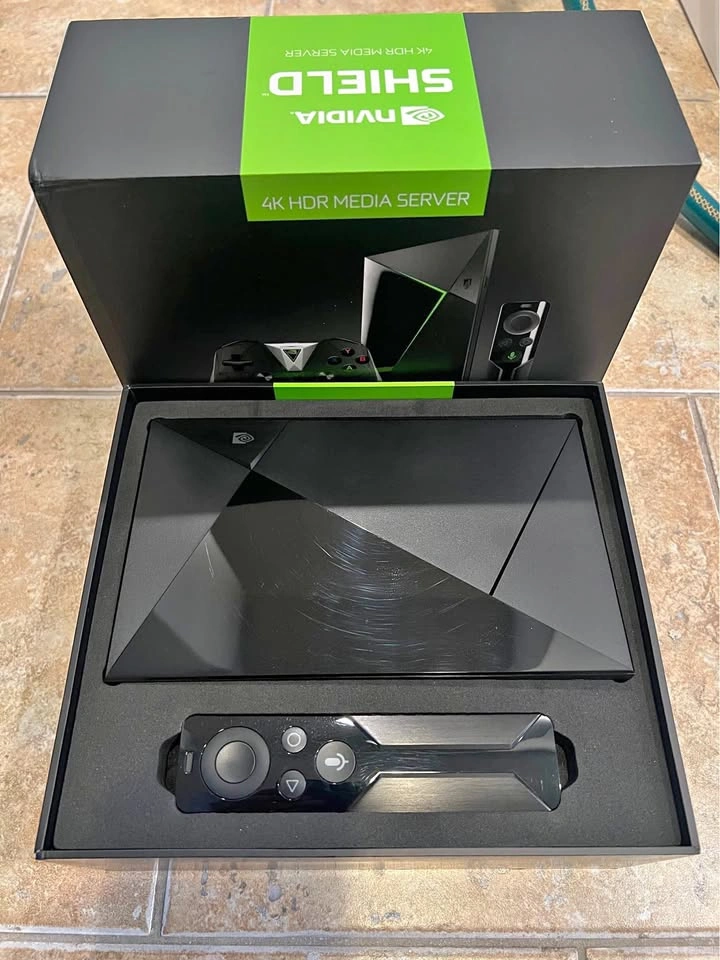 NVIDIA Shield TV Console with Controller and Stand Mount