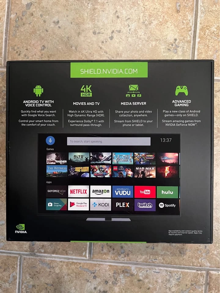 NVIDIA Shield TV Console with Controller and Stand Mount - photo 3