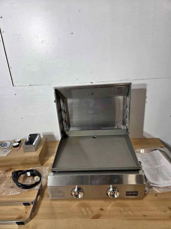ONLYFIRE 2 Burner Portable Propane Grill