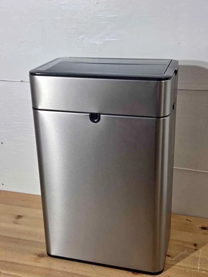 Automatic Stainless Steel Trash Can 50L New