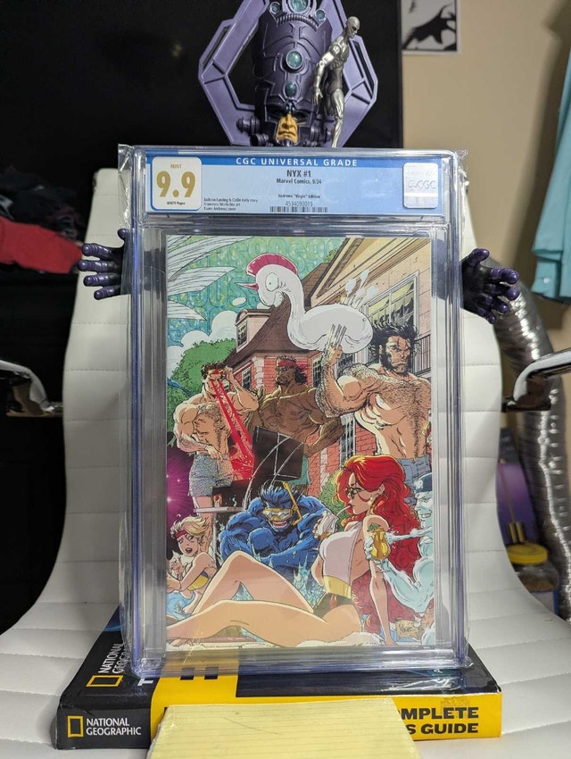 NYX #1 Kaare Andrews Virgin Variant CGC 9.9 Mint Rare Condition