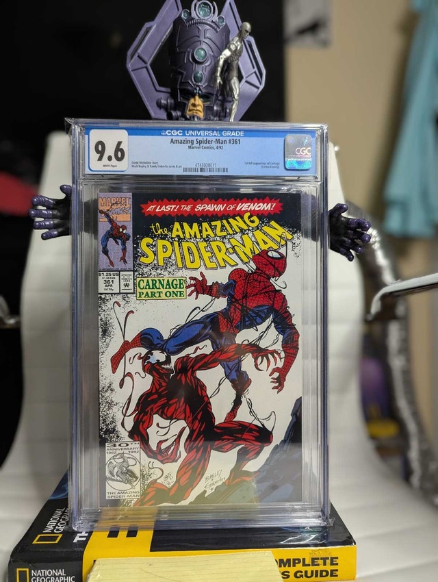 Amazing Spider-Man #361 CGC 9.6 – 1st Full Appearance of Carnage