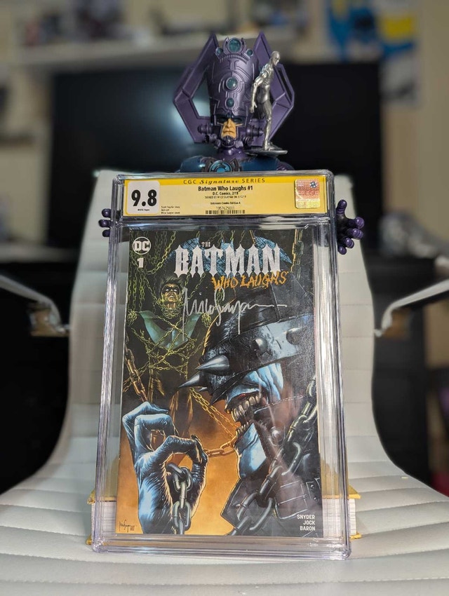 Batman Who Laughs #1 CGC 9.8 Signature Series SIGNED