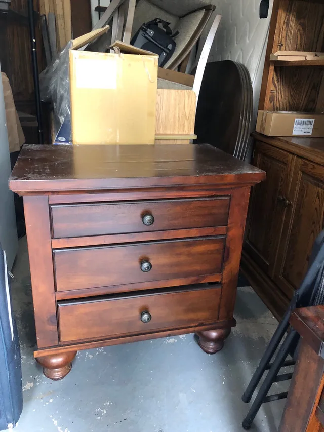 Wood Nightstand thumbnail