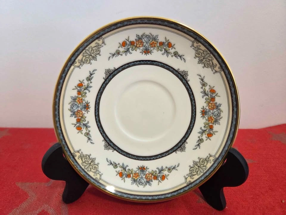 Minton Stanwood Tea Cup Saucer Sets Bone China, Set of 4 - photo 5