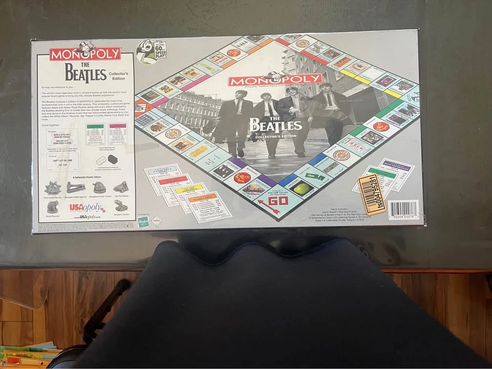 The Beatles Collector's Edition Monopoly Board Game - photo 2