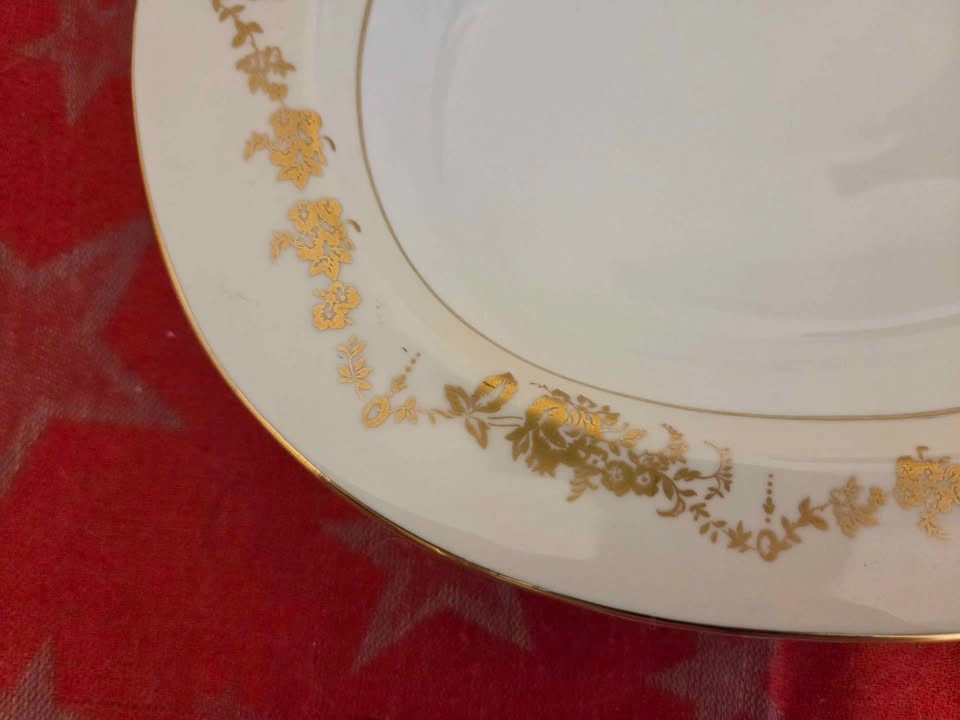 Aynsley Fine Bone China Oval Vegetable Bowl - Highfield Pattern - photo 5