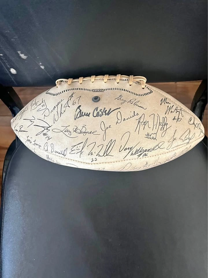 Vintage Autographed New York Jets Football (Early 90s)