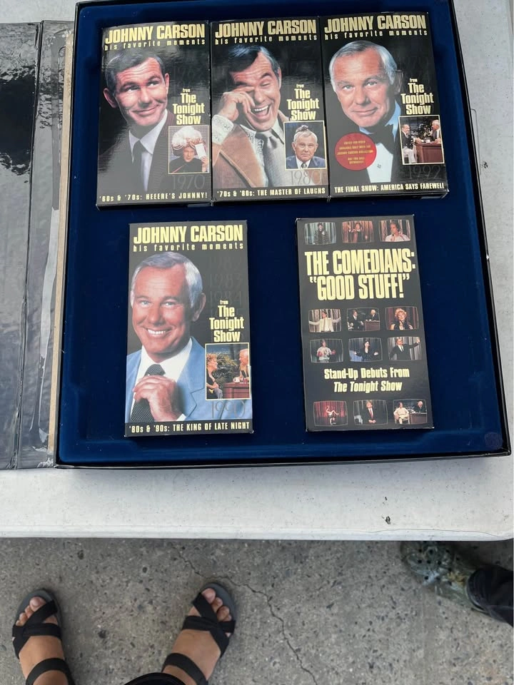 The Johnny Carson Collection Limited Video Edition VHS Set - photo 3