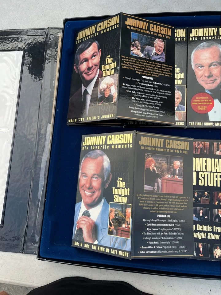 The Johnny Carson Collection Limited Video Edition VHS Set - photo 4