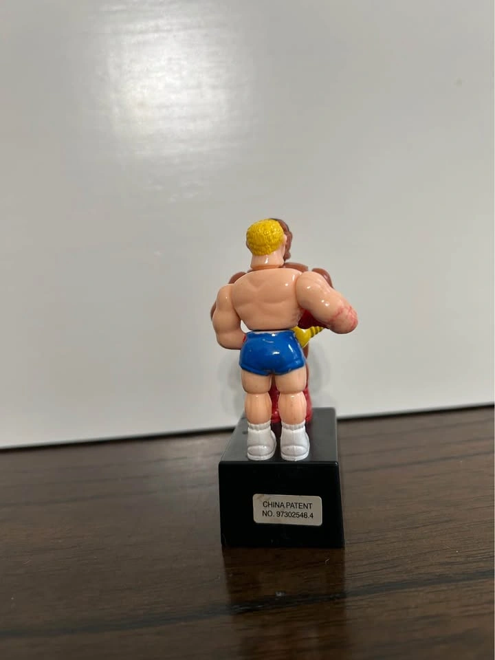 Vintage boxer push puppet toy - photo 2