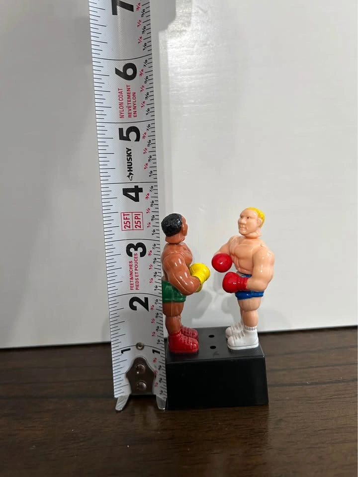 Vintage boxer push puppet toy - photo 5