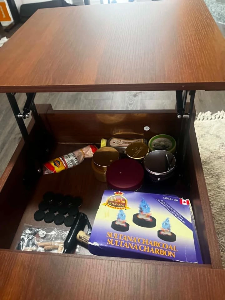 Rolanstar 2-way Lift Top Coffee Table - photo 3