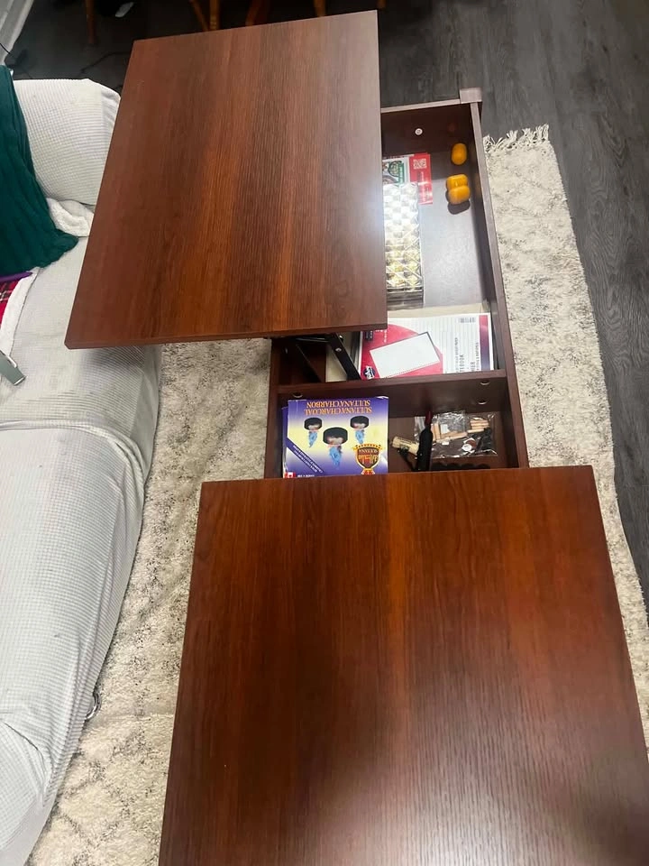 Rolanstar 2-way Lift Top Coffee Table - photo 4