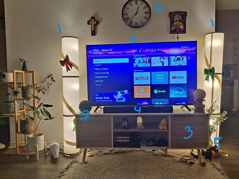 Complete Living Room & Home Theatre Setup
