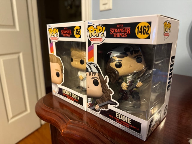 Funko Pop Stranger Things Henry 001 and Eddie - photo 2
