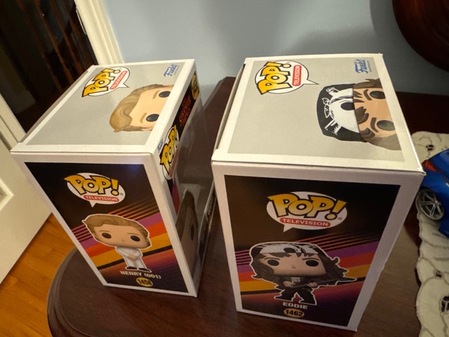 Funko Pop Stranger Things Henry 001 and Eddie - photo 5