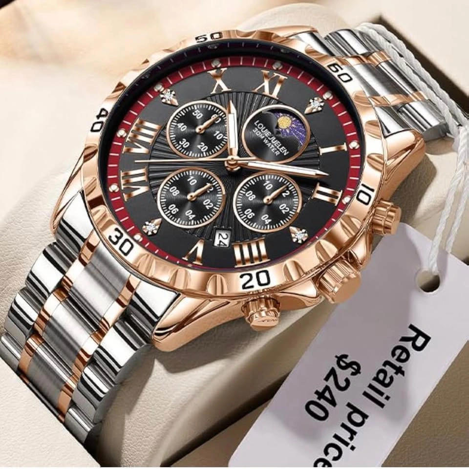 (New)Men's Quartz Watches with Subdials Analog Wrist - photo 2