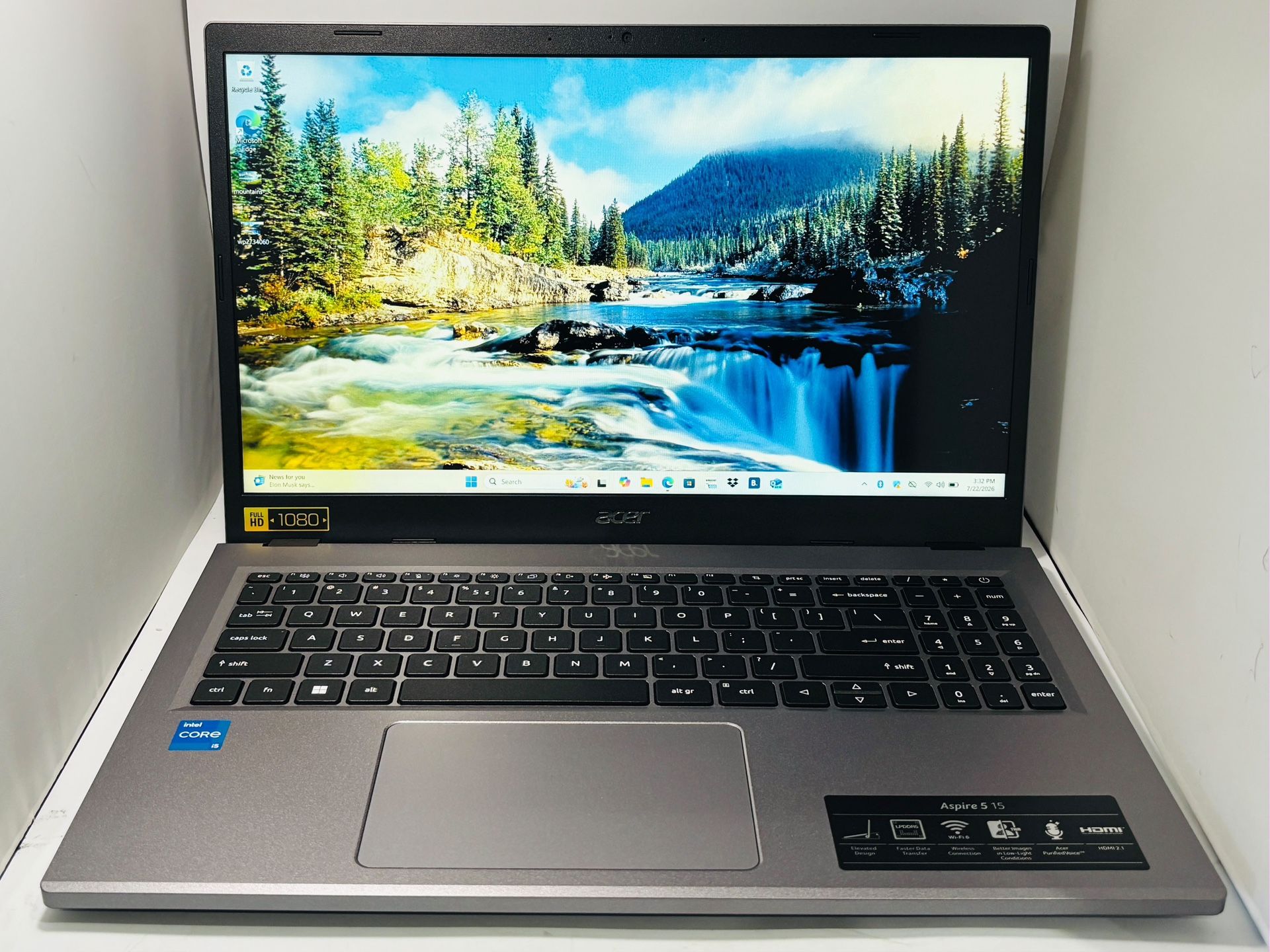 Acer Aspire 15.6” i5-13420H 8GB RAM 512GB SSD Touchscreen