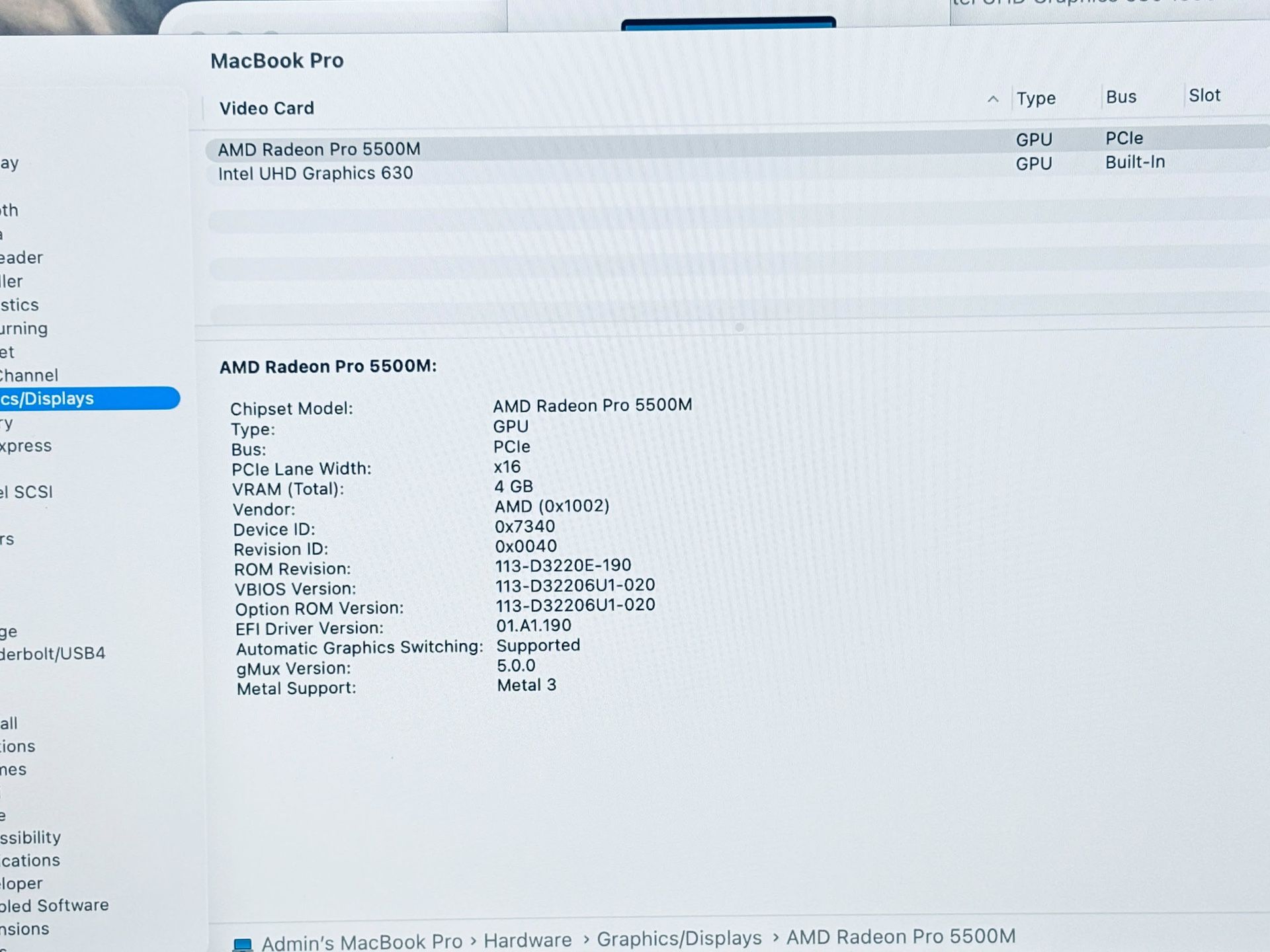 Apple MacBook Pro 16” 2019 i9 32GB RAM 1TB - photo 5