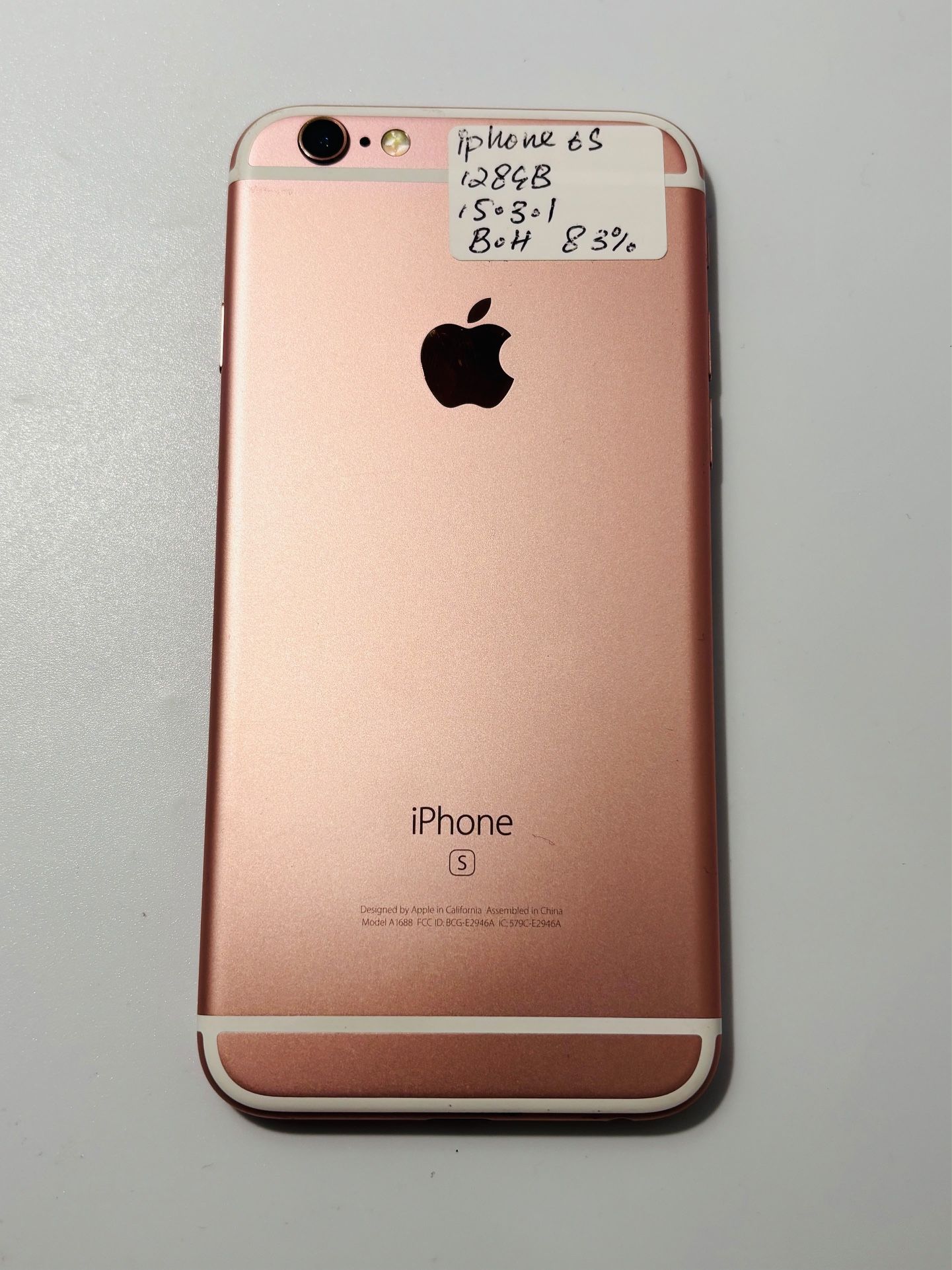 Apple Iphone 6S 128GB Unlocked Fully Functional