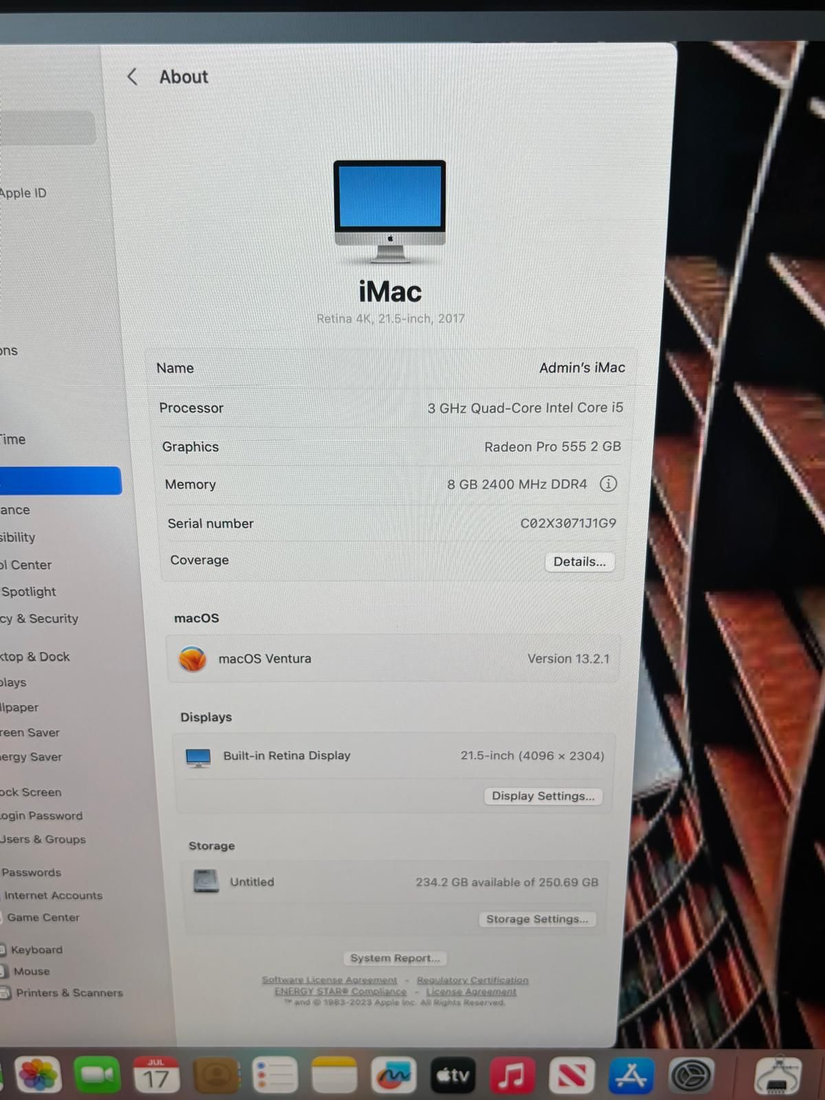 Apple iMac 21.5” 4K Retina 2017 i5 8GB 256GB Radeon Pro 555 - photo 4