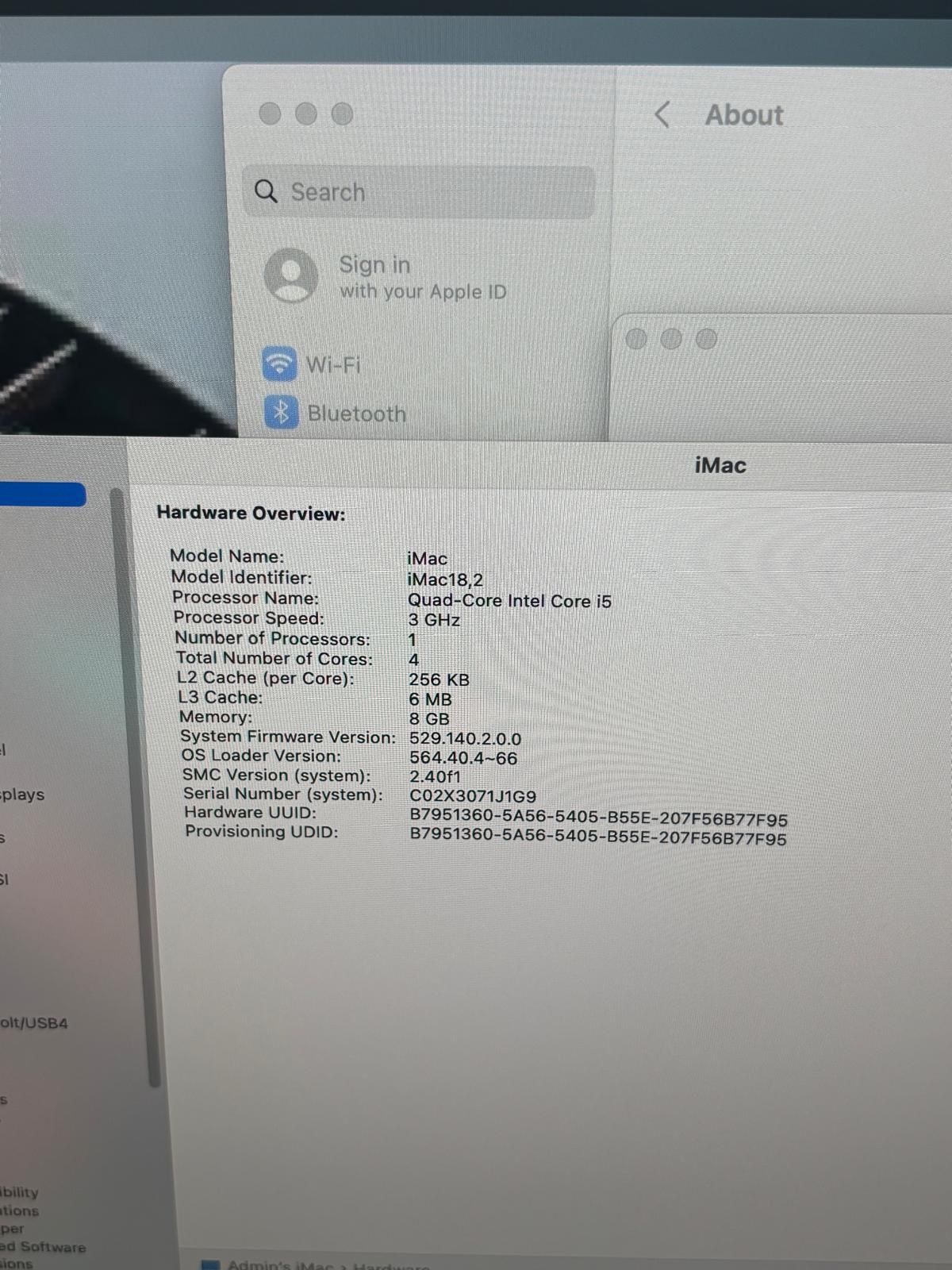 Apple iMac 21.5” 4K Retina 2017 i5 8GB 256GB Radeon Pro 555 - photo 5