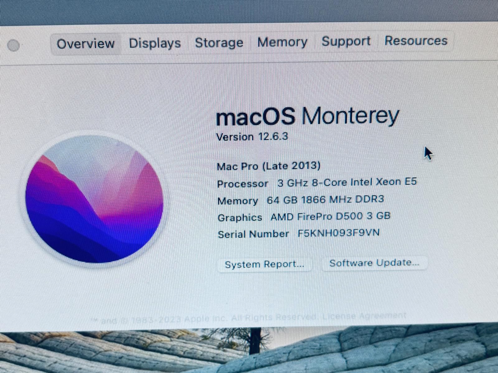 Apple Mac Pro Late 2013 8-Core Xeon 64GB RAM 1TB SSD - photo 5