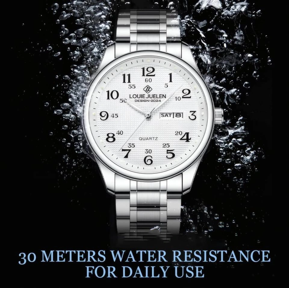 (New)Easy Reader Men's Quartz Watch 40mm Minimalist Analog - photo 4