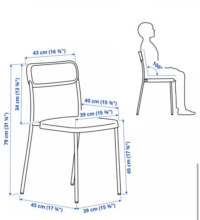 IKEA Table and Two Chairs - photo 3