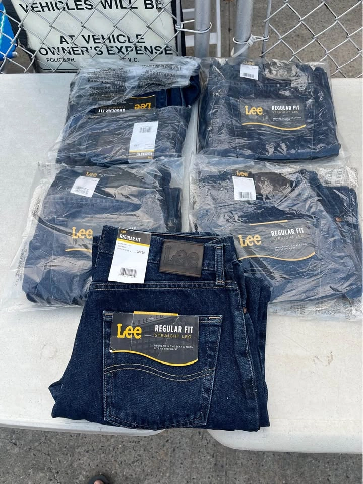 5 Pairs of Lee Regular Fit Straight Leg Jeans 32x29 - photo 5
