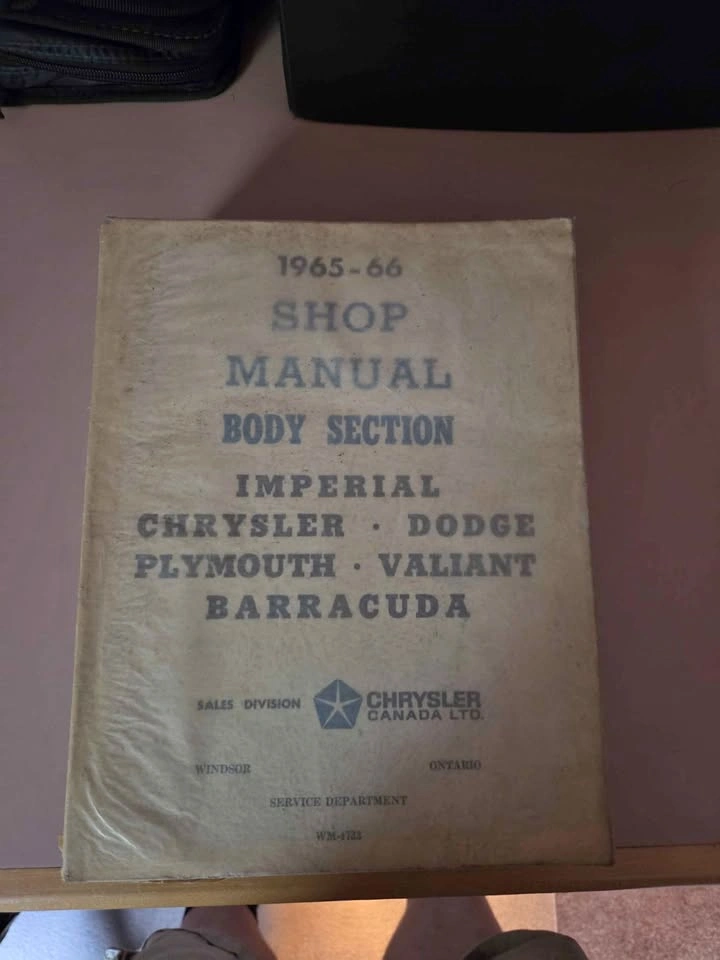 1965-66 Chrysler Dodge Shop Manual