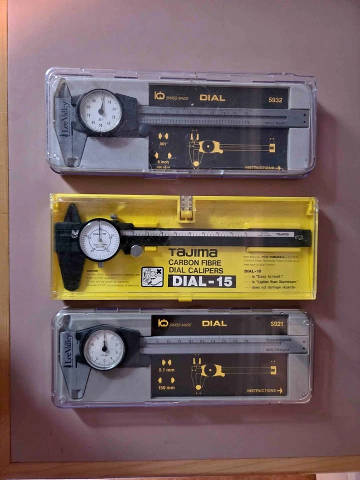 3 Tajima Dial Calipers