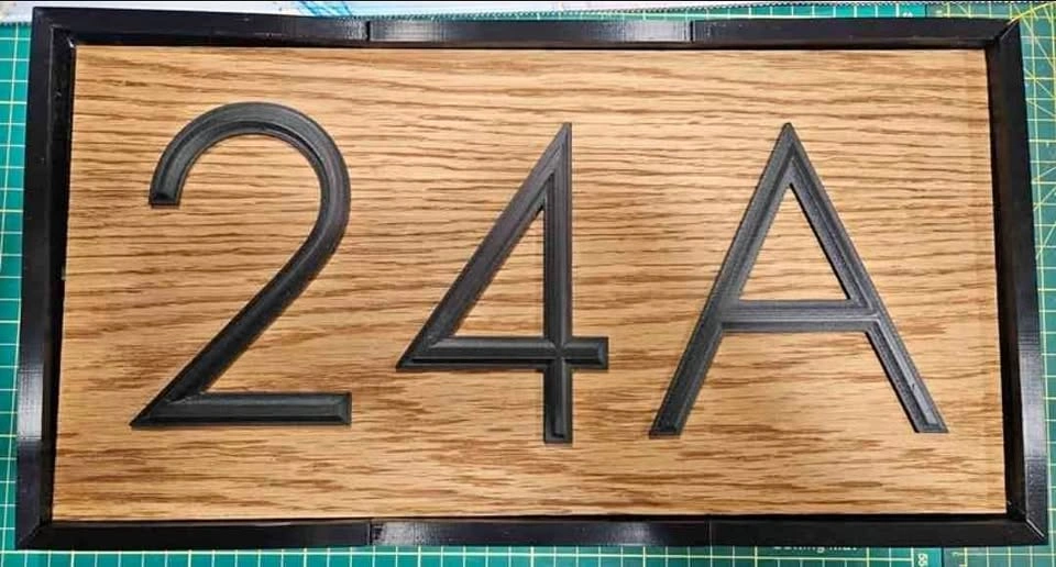 Custom House Number Signs